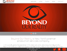 Tablet Screenshot of beyondourreality.com